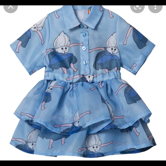 Blue Girl Dress - Picture 1 of 3